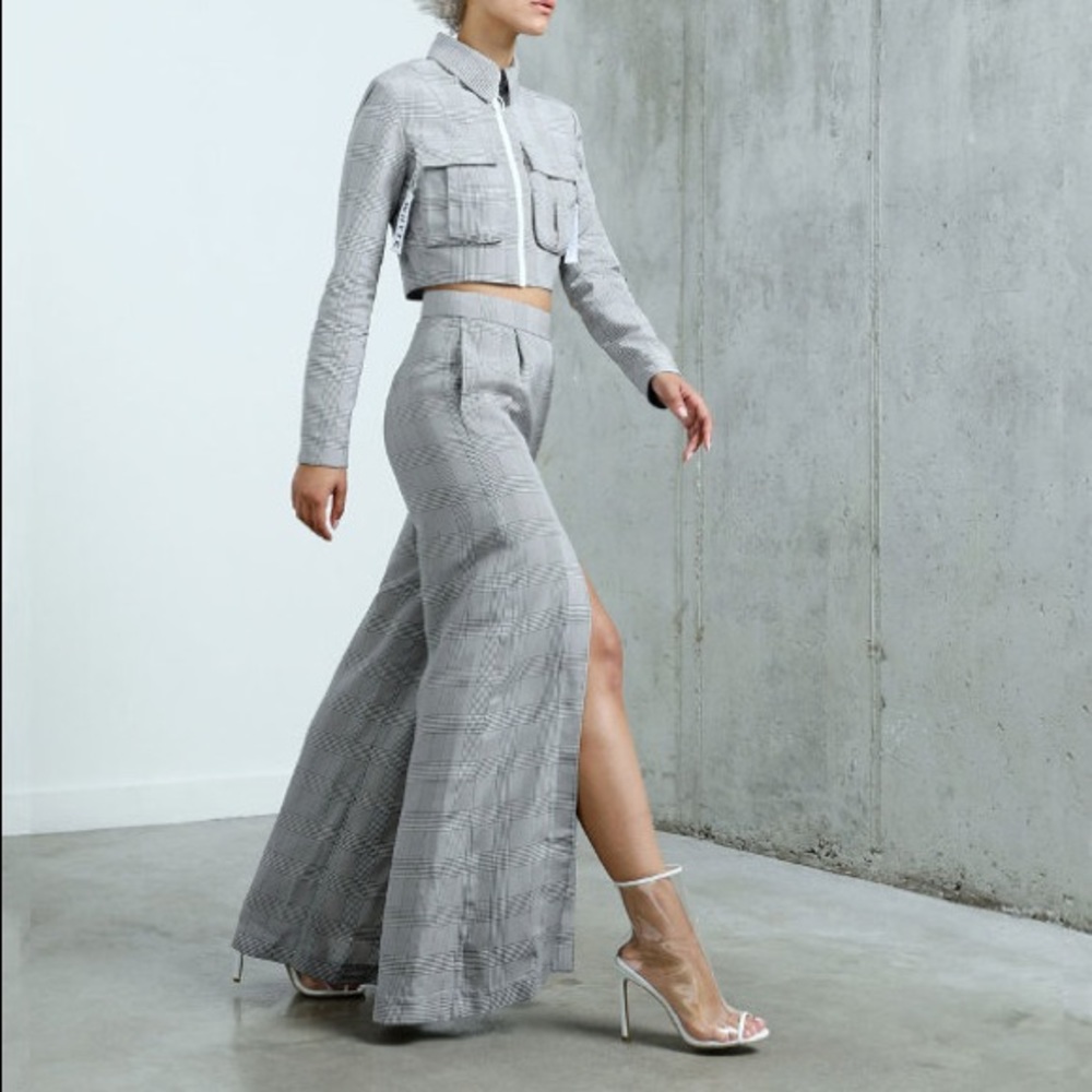 Whyte Studio Wide Leg Trouser